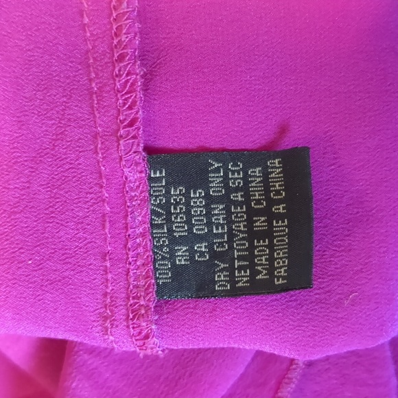Aritzia Central Park West Pink and Black Silk Dress - Picture 10 of 10